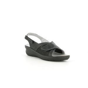 Sandalo  k95208b. da donna, colore nero