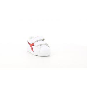 Sneakers  game p td 173339. da bambino, colore bianco/rosso