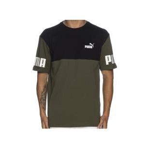 T-shirt  849801 70. da uomo, verde militare