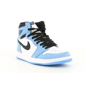Sneakers alta  high air jordan 1 555088 134  . da uomo, colore bianco/blu