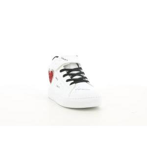 Sneakers alta  lkaa2255. da bambina, colore bianco