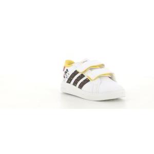 Sneakers  grand court mickey hp7759.da bambino,colore bianco
