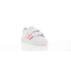Sneakers  grand court da bambina colore bianco ig2556