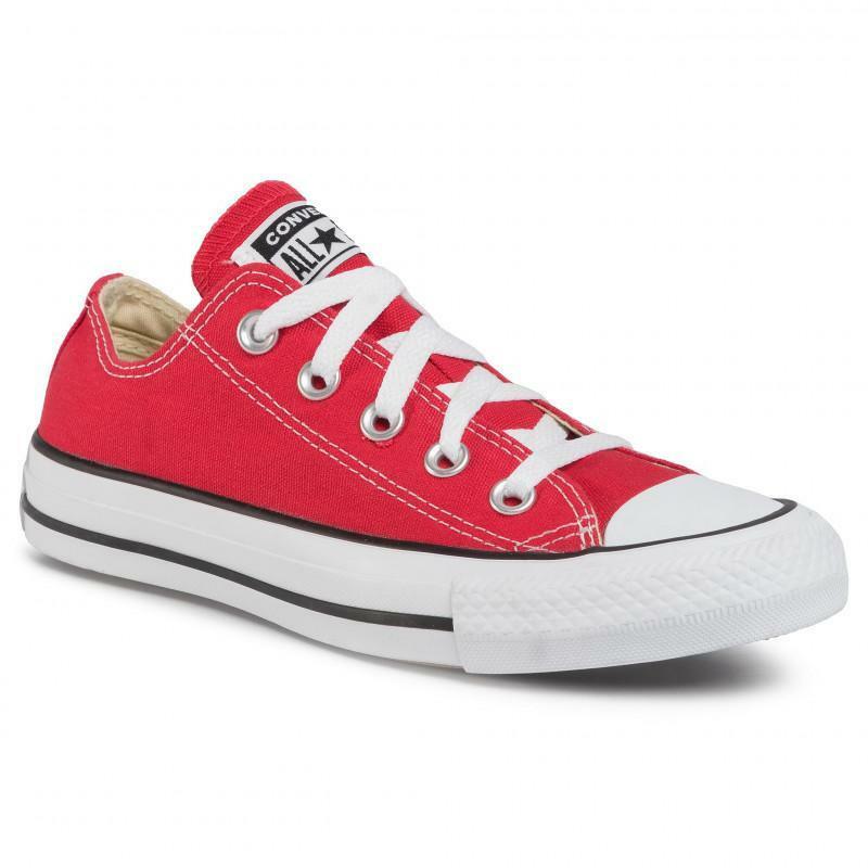 converse sneakers converse all star ox m9696c. unisex colore rosso
