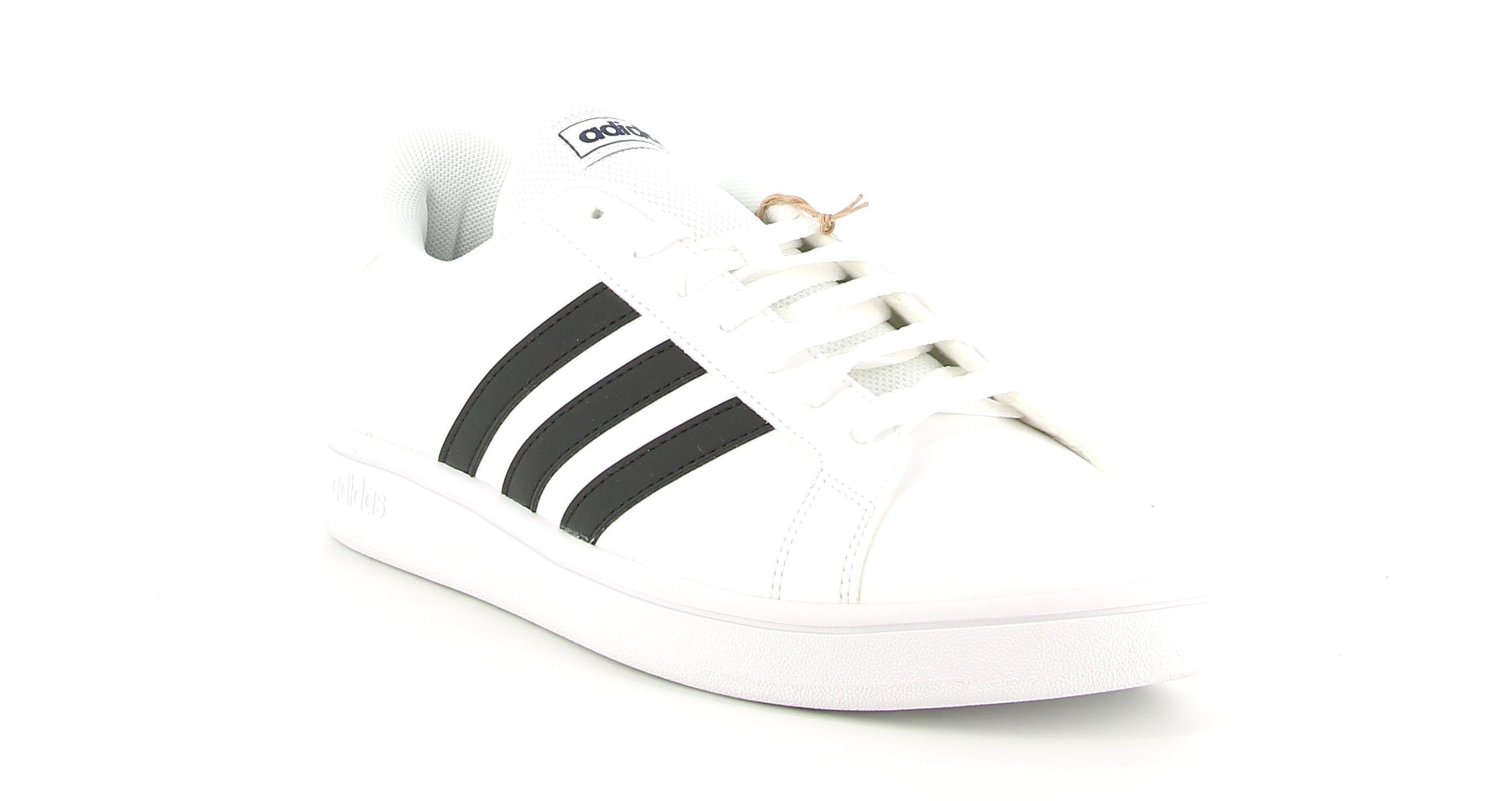 adidas sneakers adidas ee7904 grand court base. da uomo, colore bianco