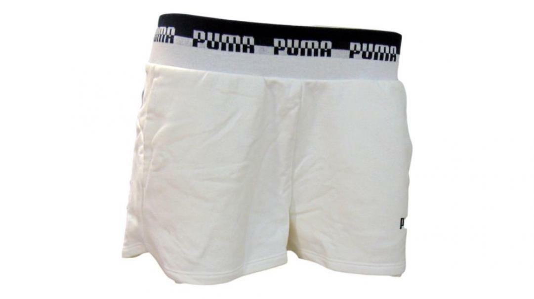 puma shorts puma 855965 002 amplified shorts. da donna, colore bianco