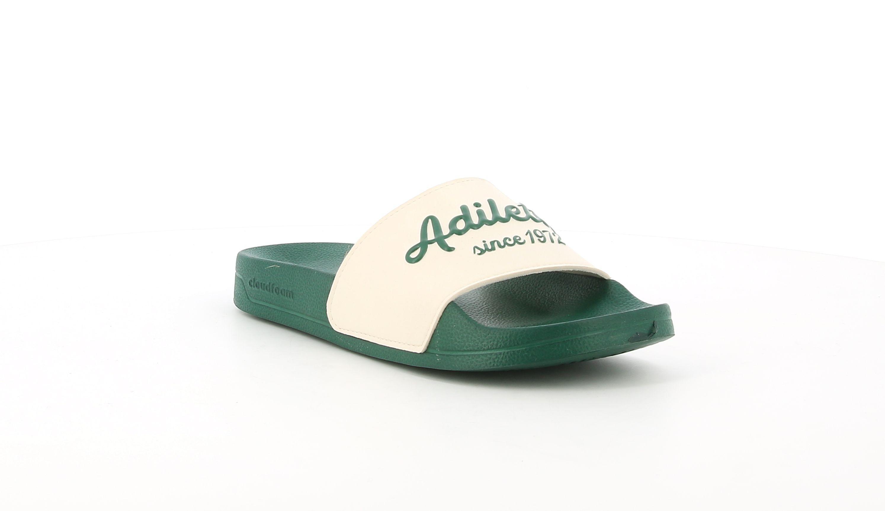 adidas ciabatta adidas adilette shower gw8749. unisex adulto, colore verde