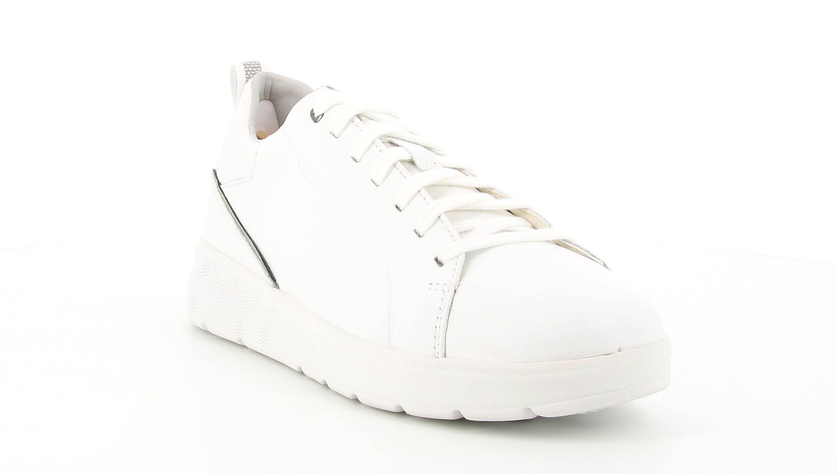 geox sneakers geox spherica ec4 u25e7b 00085 c100. da uomo, colore bianco