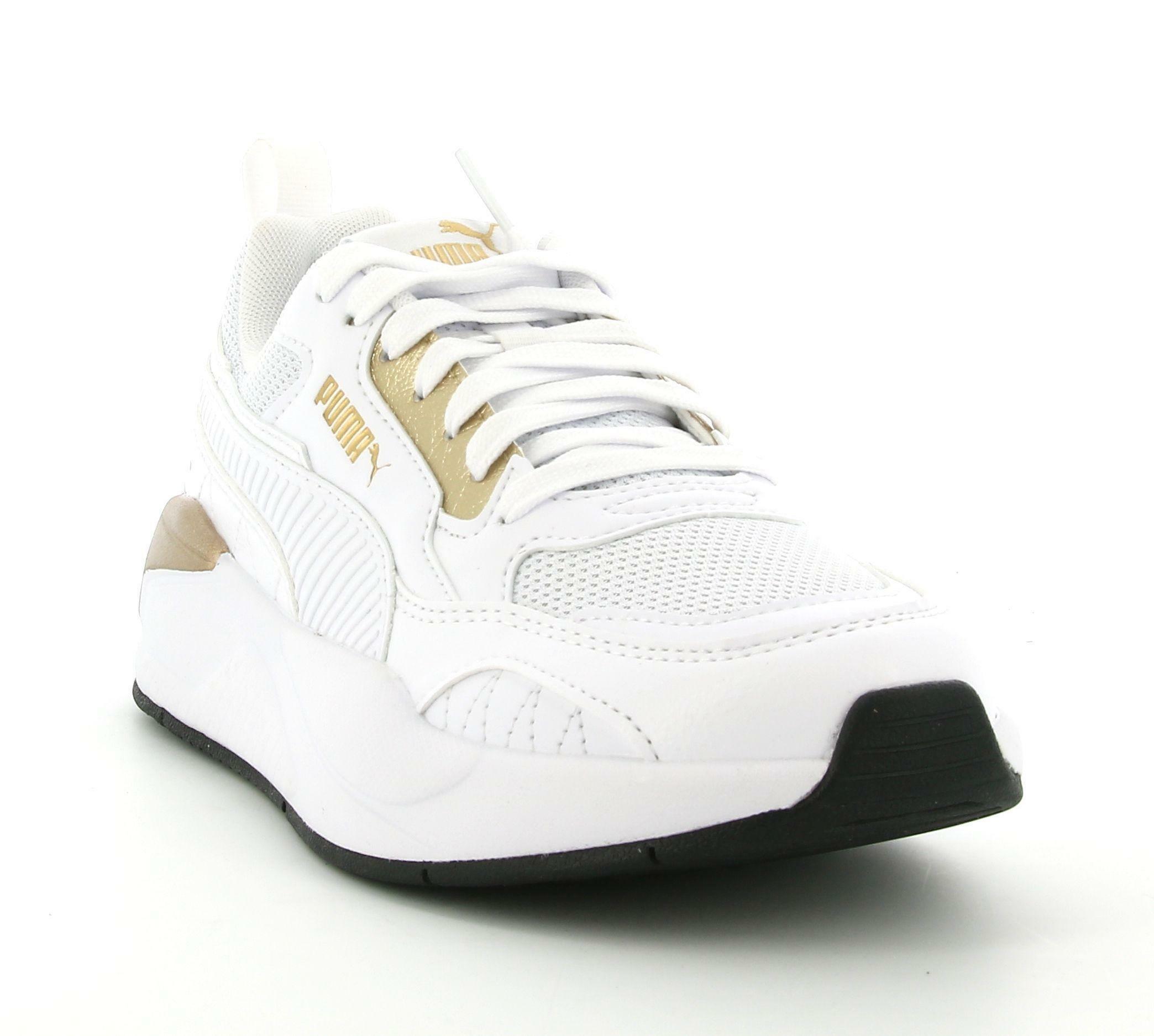 puma scarpa sportiva puma x-ray 2 square metallic 368855 002. da donna, colore bianco