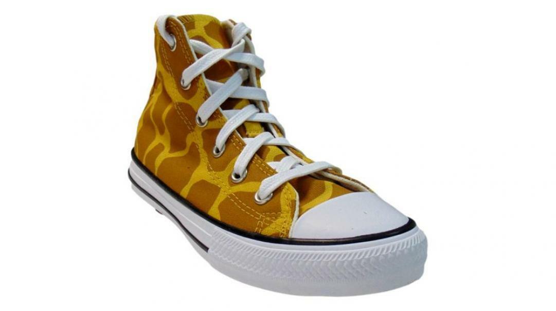converse sneakers alte converse all star hi 671103c. unisex bambino, colore giallo