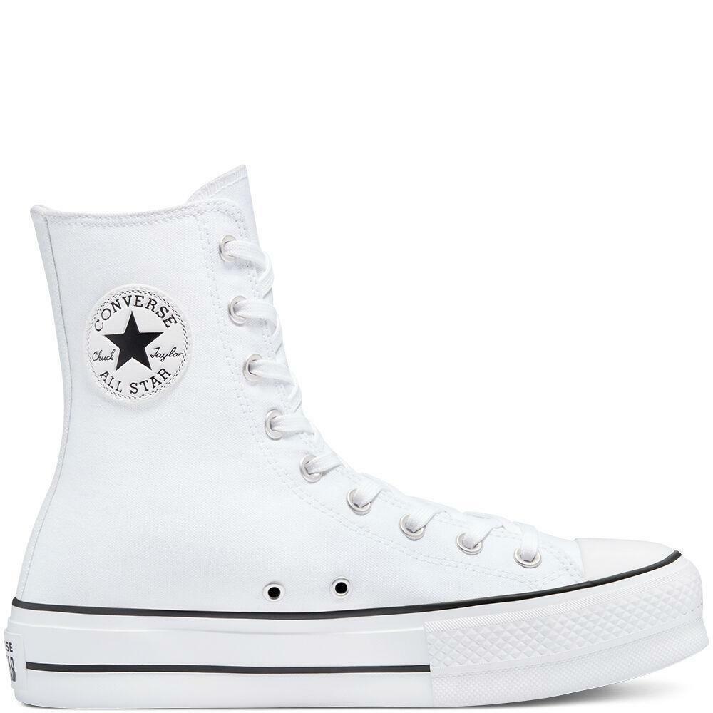 converse sneakers alta converse ctaslift x-hi 170051c. unisex, colore bianco
