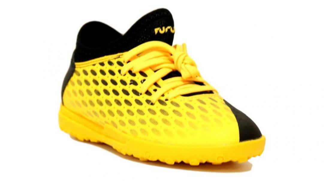 puma scarpe da calcetto puma  future z 4.3 tt jr. 105813 003. da bambino, colore giallo