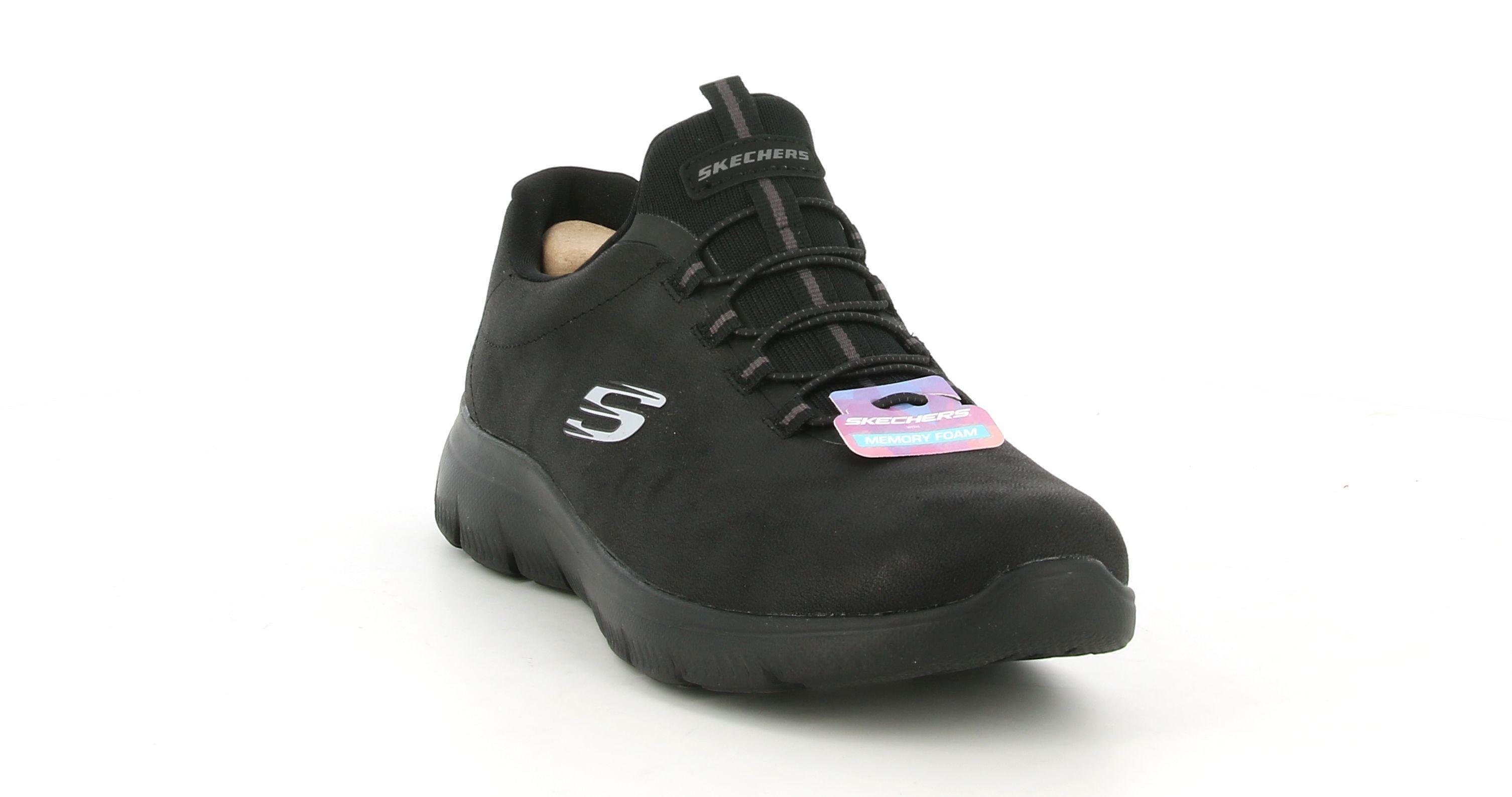 skechers scarpa sportiva skechers 88888301. da donna, colore nero