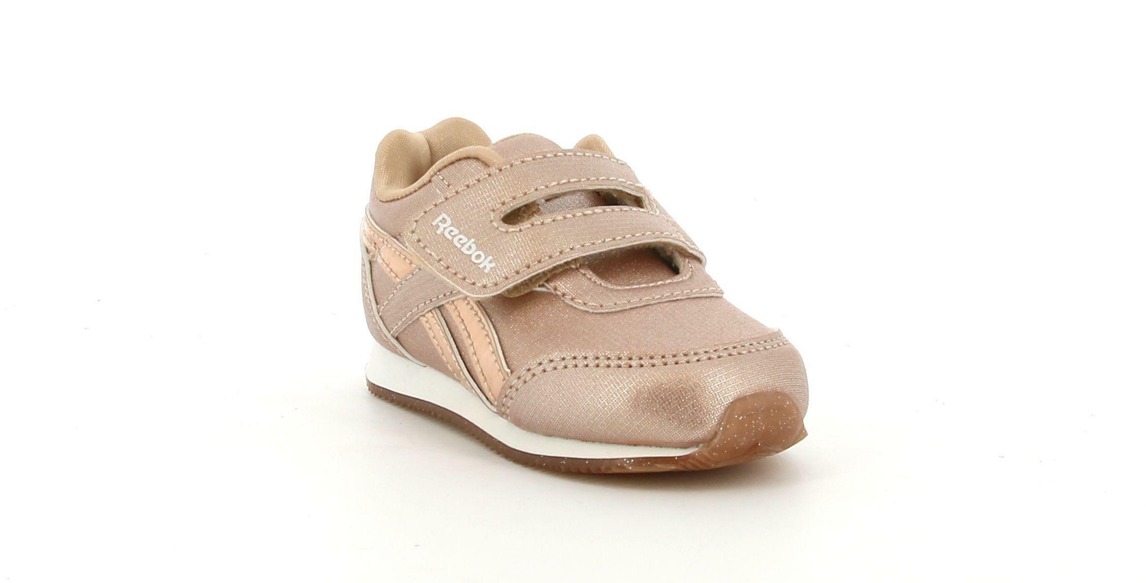 reebok scarpa sportiva reebok royal cljog 2 fv1529. da bambina, colore rosa
