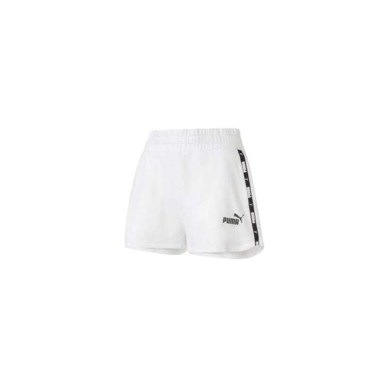 puma shorts puma 670678 02. da donna, colore bianco