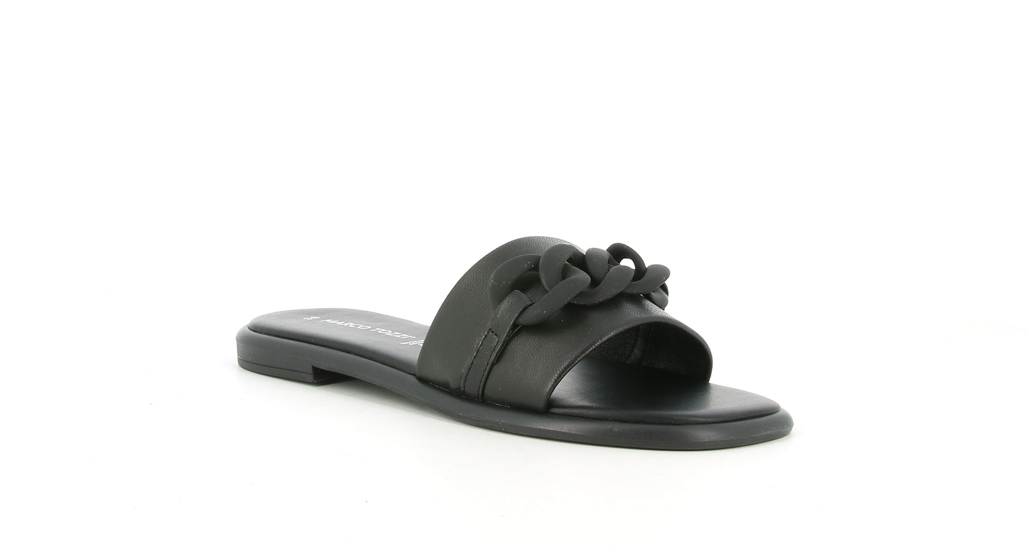 marco tozzi sandalo marco tozzi 27120. da donna, colore nero
