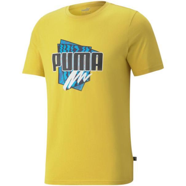 puma t-shirt puma 848576 31. da uomo, colore bamboo