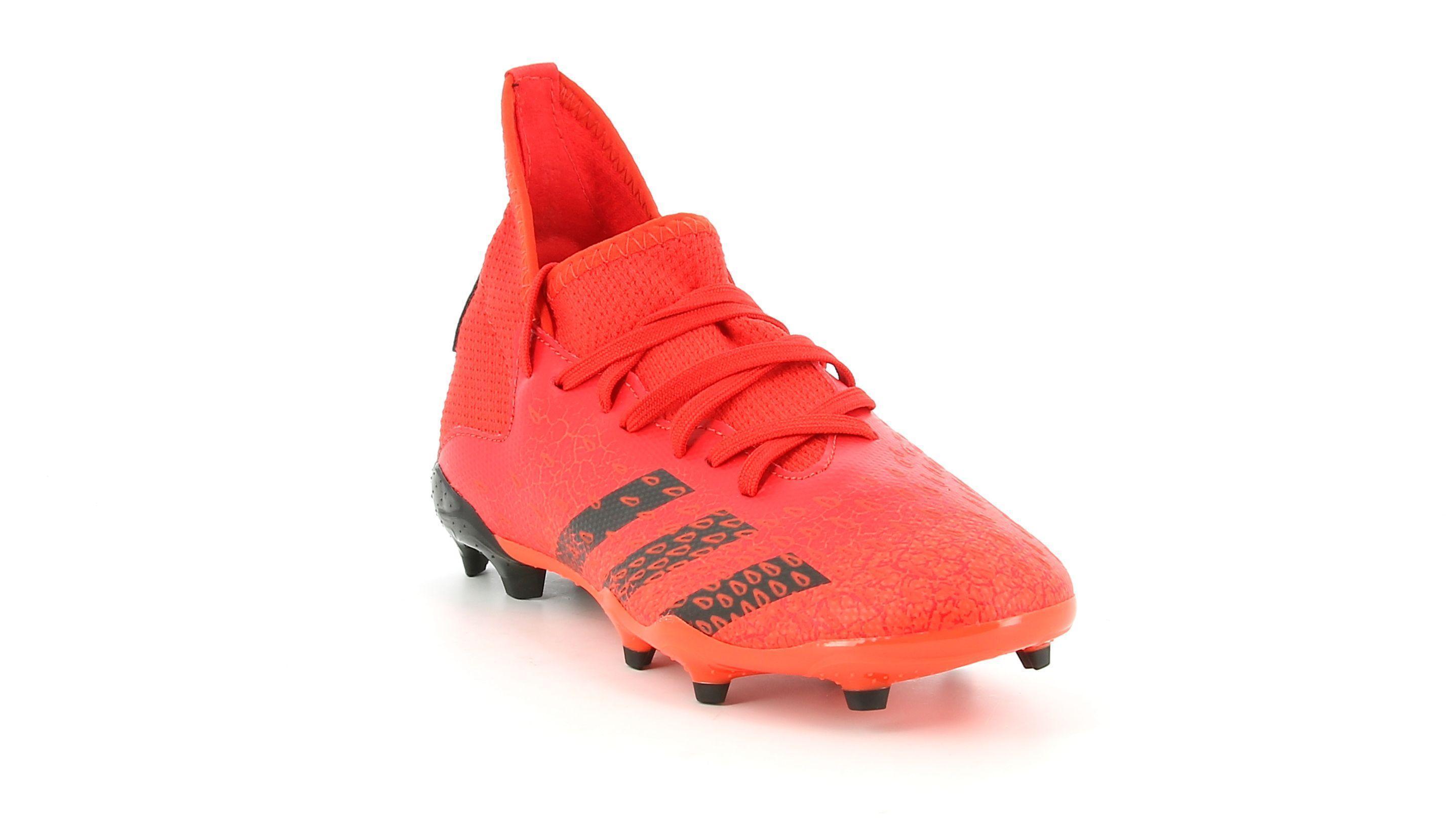 adidas scarpa da calcio adidas predator freak 3 fg fy6282. da bambino, colore rosso
