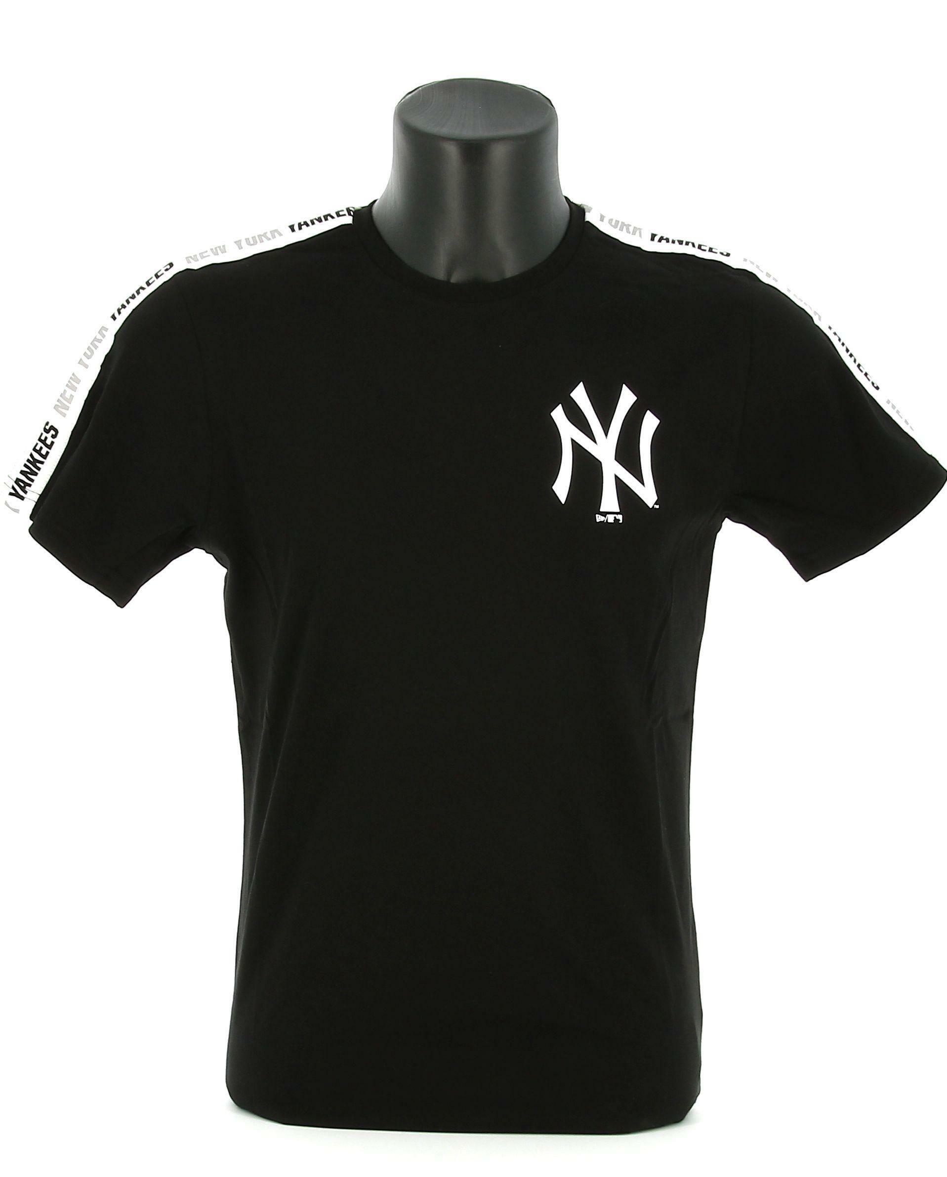 new era t-shirt new era tee neyyan 12369821. da uomo, colore nero
