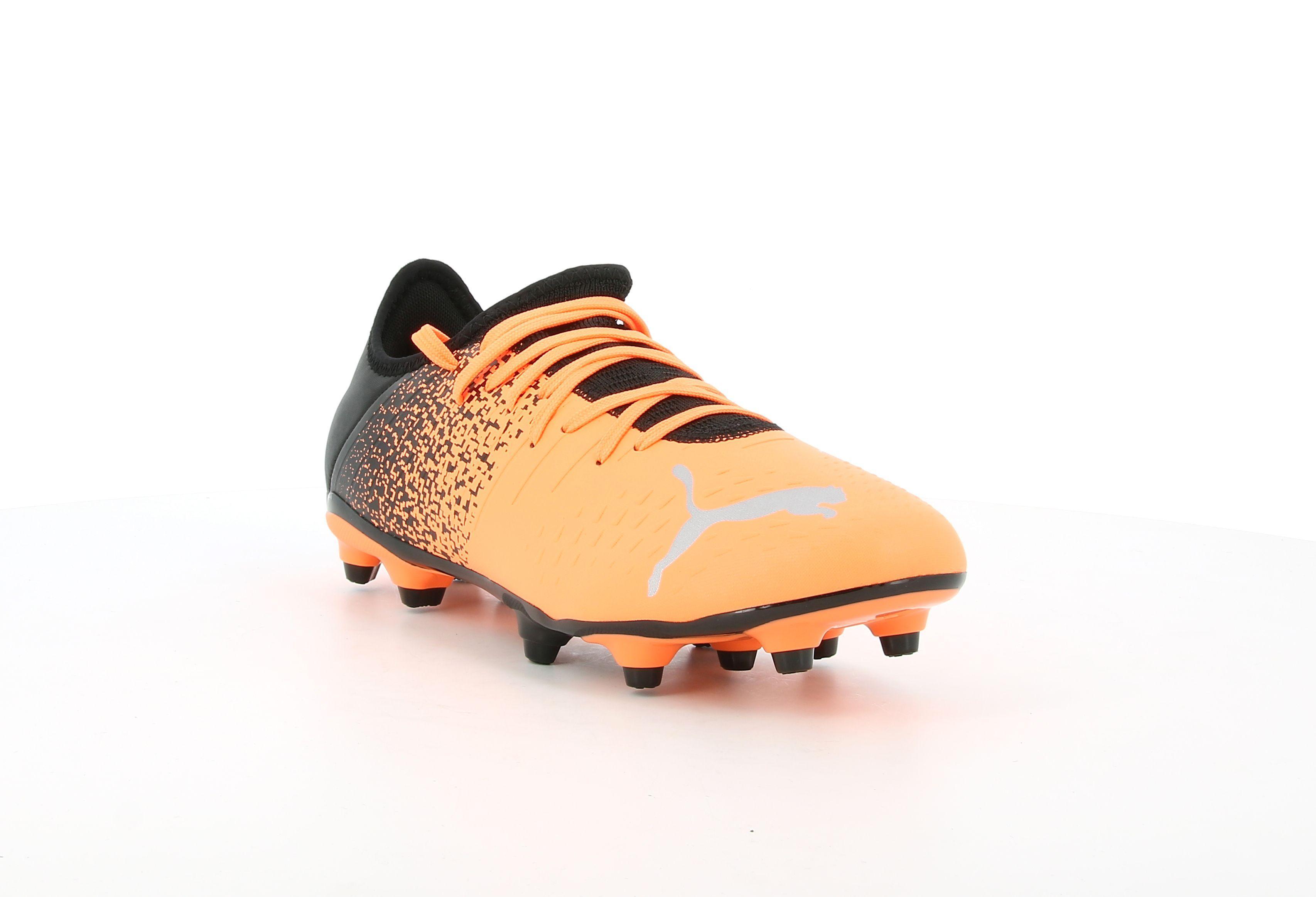 puma scarpa da calcio puma future z 4.3 fg/ag 106767 01. da uomo, colore arancio fluo