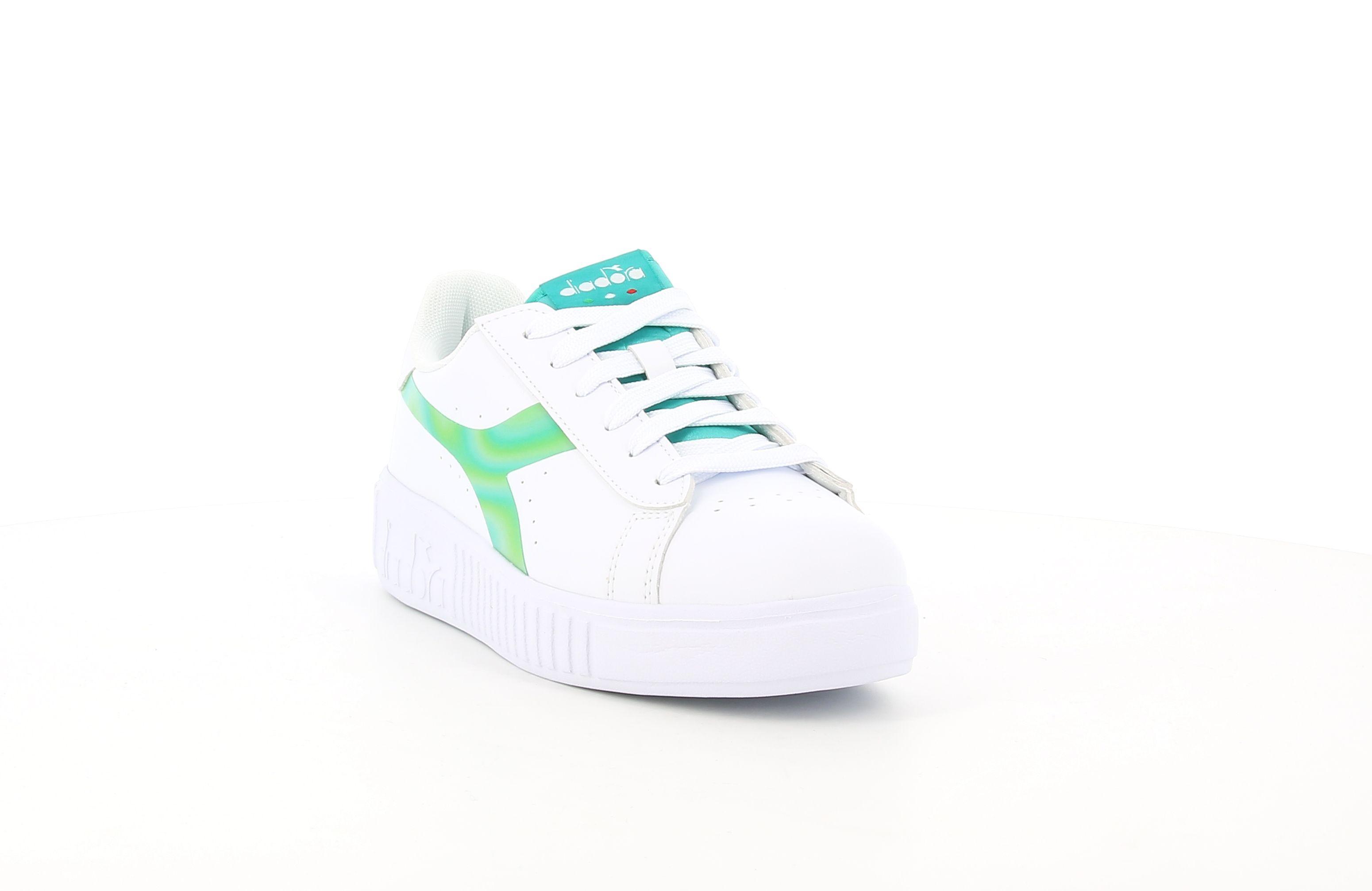 diadora sneakers platform diadora game step kaleido ps 178345. da bambina, colore bianco