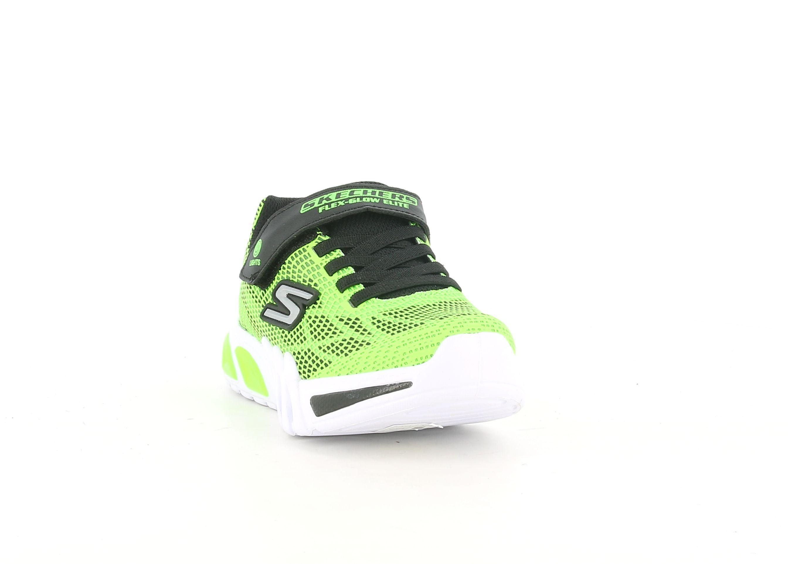 skechers scarpa sportiva skechers 400137l. da bambino, colore verde fluo