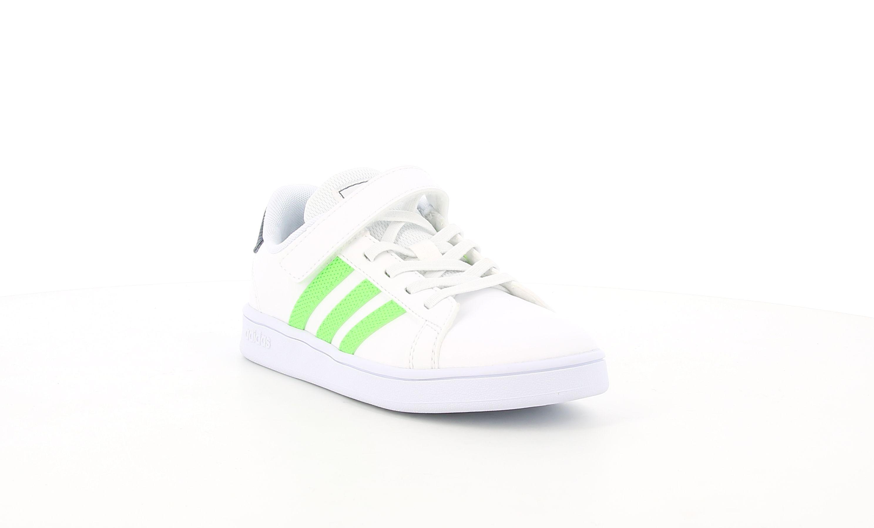 adidas sneakers adidas grand court k gx5743. da ragazzo, colore bianco