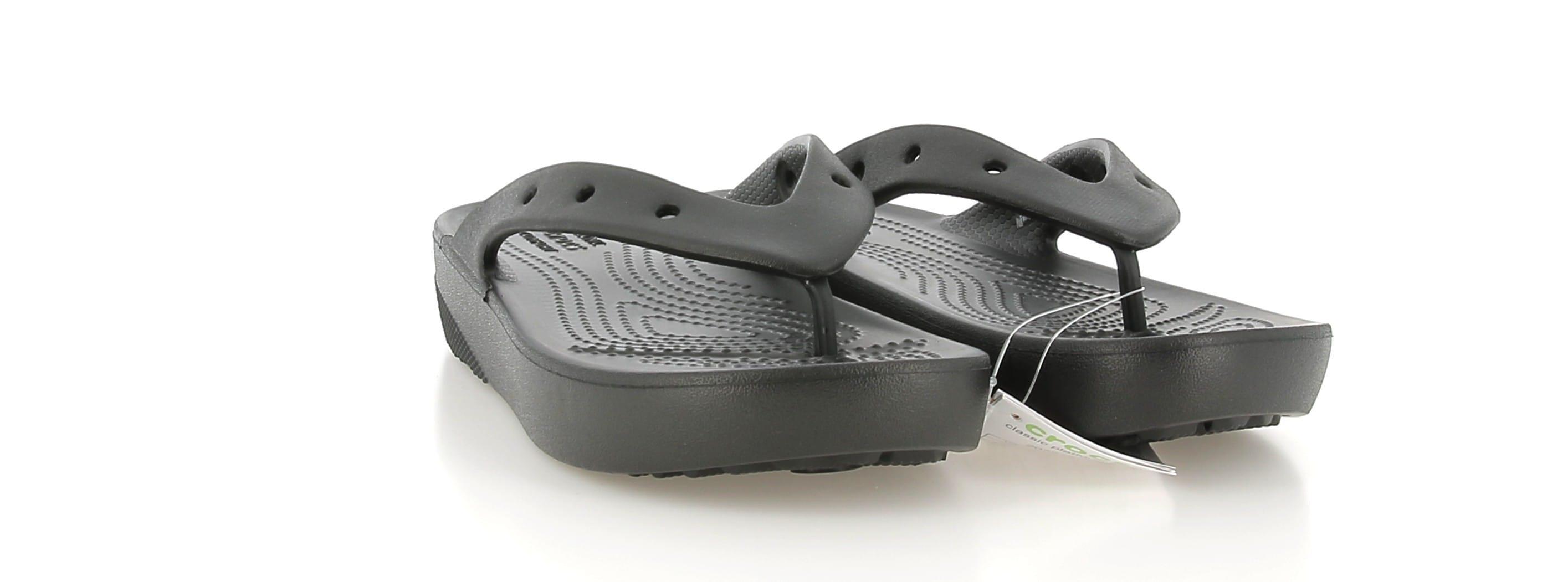 crocs ciabatte crocs classic platform flip 207714 da donna colore nero