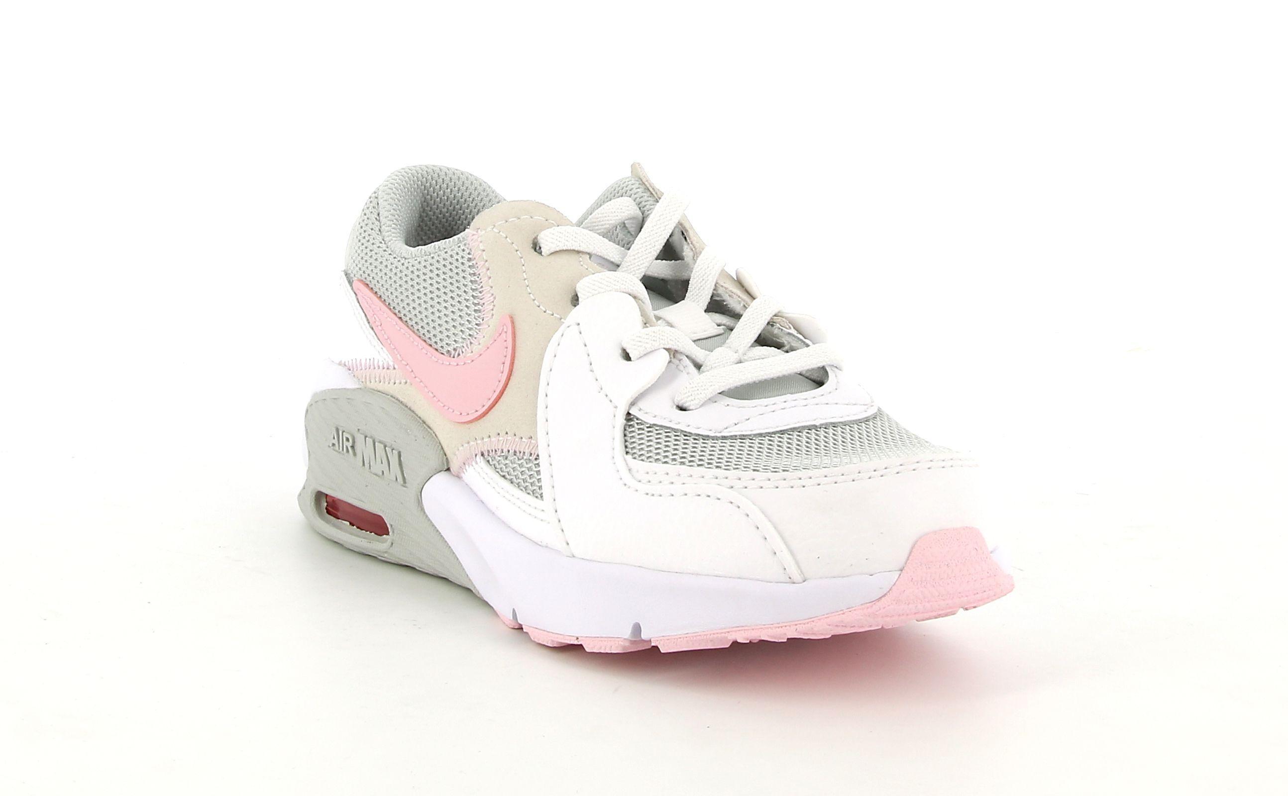 nike scarpa sportiva nike cd6892 108 air max excee mid. da bambina, colore bianco/rosa