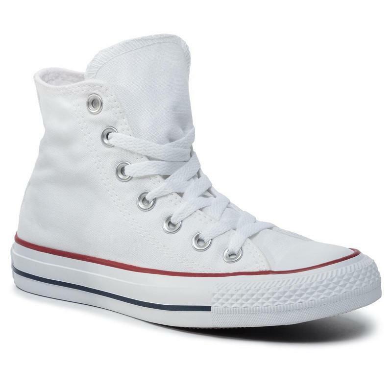 converse sneakers alta converse all star hi m7650c. unisex, colore bianco