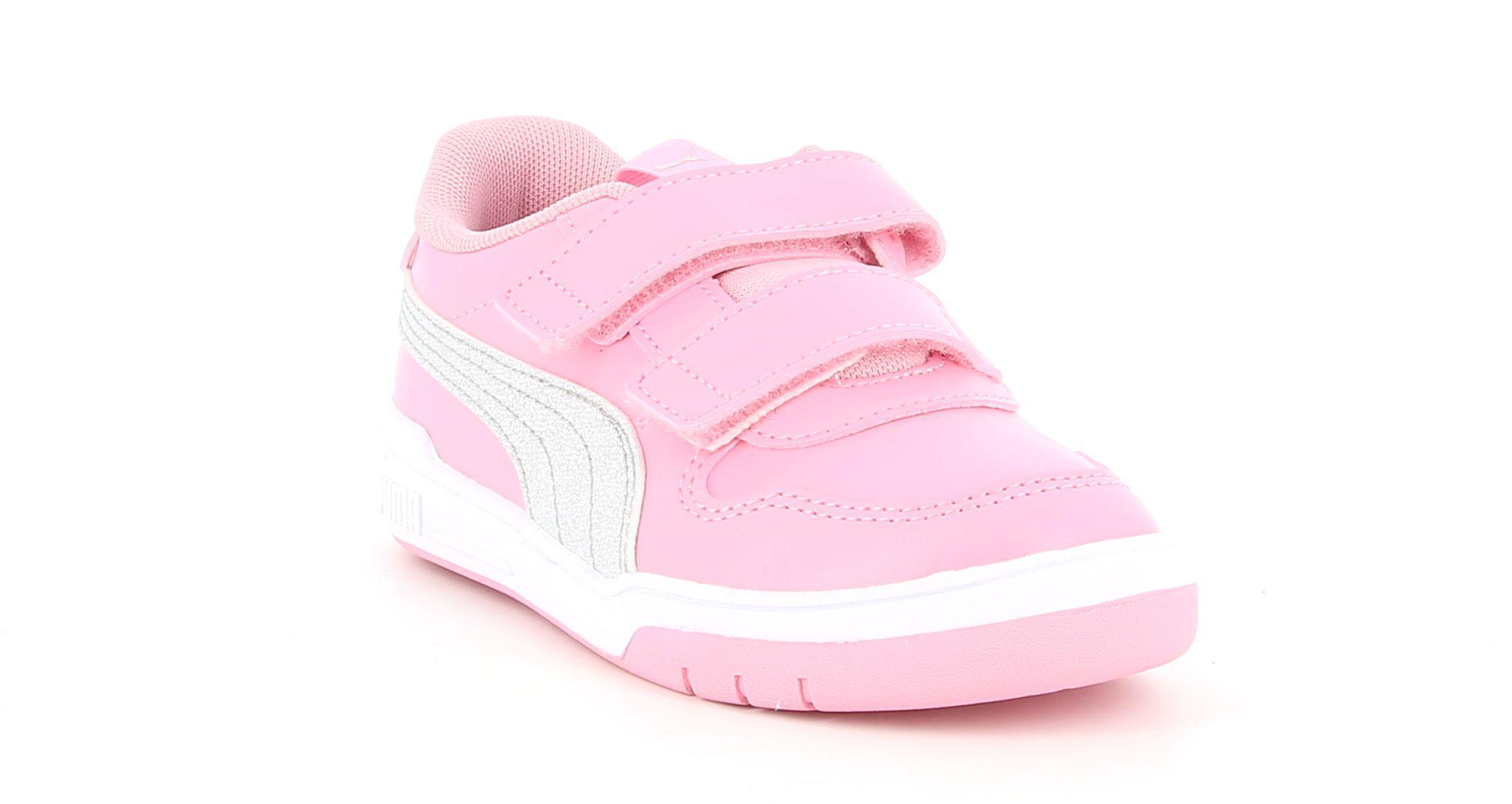 puma sneakers puma multiflex glitz fs v ps 384885 02. da bambina, colore rosa
