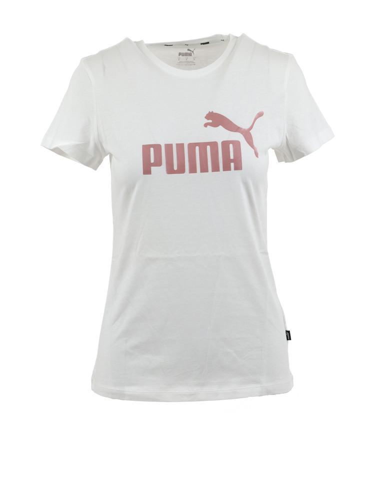 puma t-shirt puma 848303 13. da donna, colore bianco