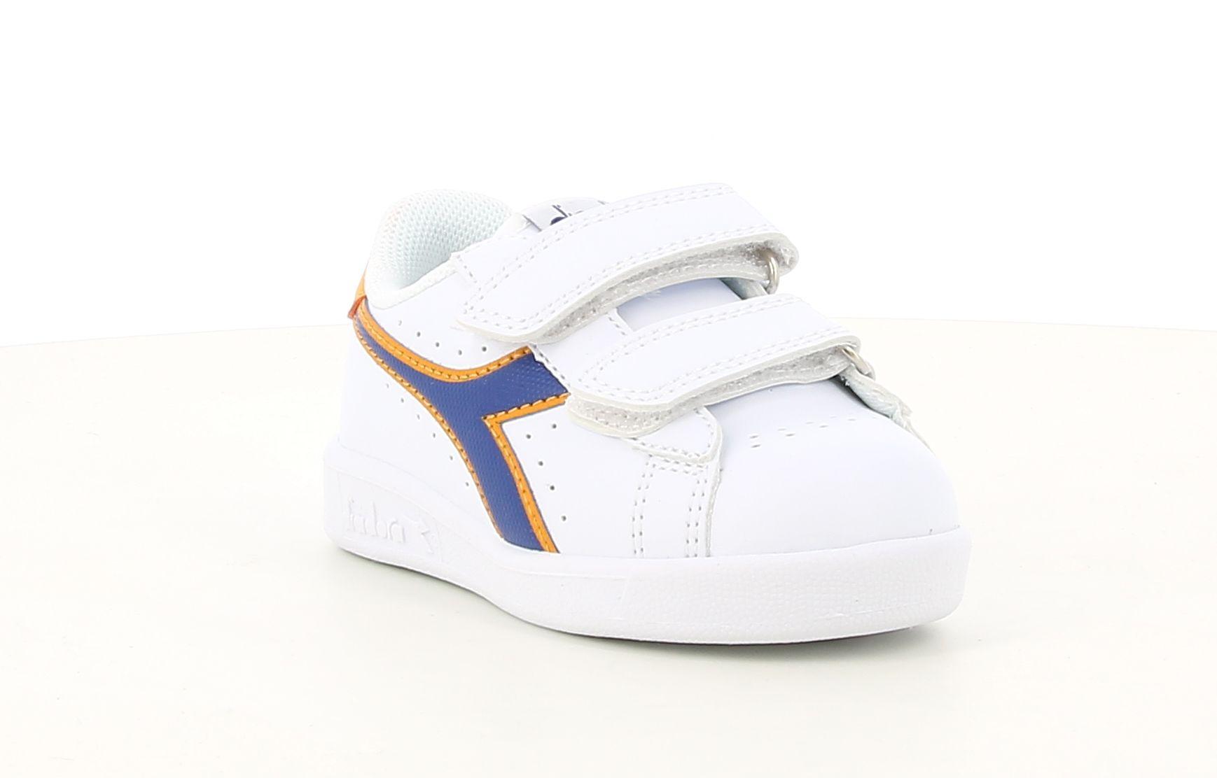 diadora sneakers diadora game p td 173339. da bambino, colore bianco/blu