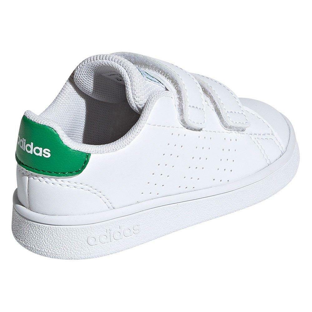 adidas sneakers adidas ef0301 advantage. unisex bambino, colore bianco
