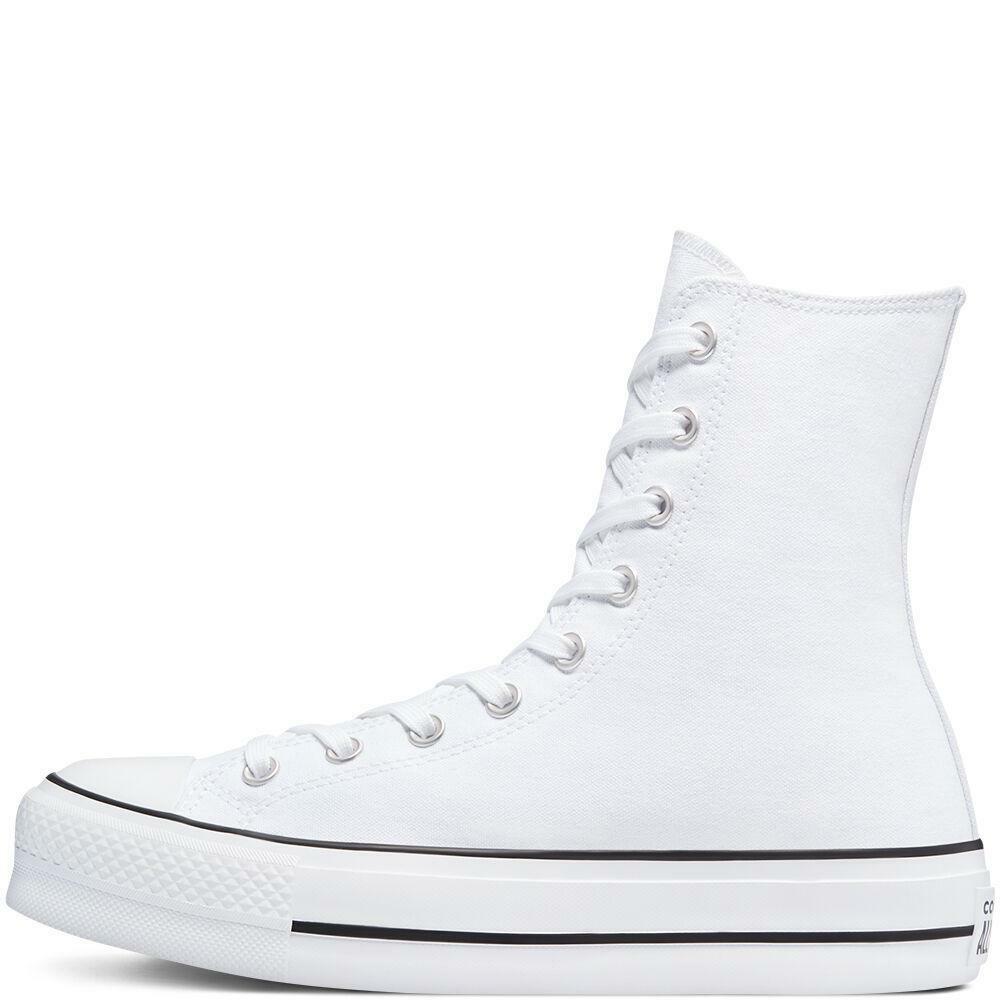 converse sneakers alta converse ctaslift x-hi 170051c. unisex, colore bianco