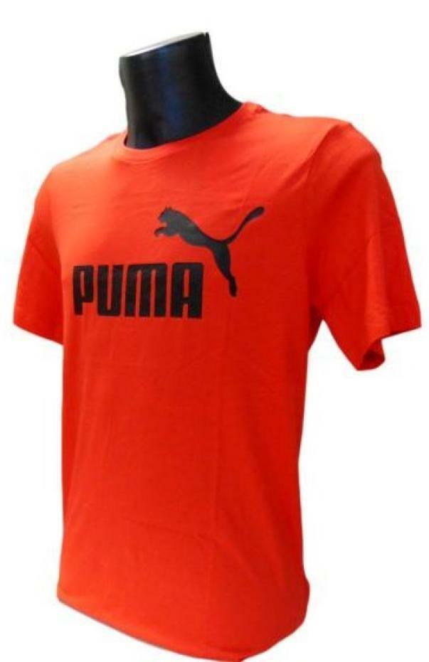 puma t-shirt puma586666 011. da uomo, colore rosso
