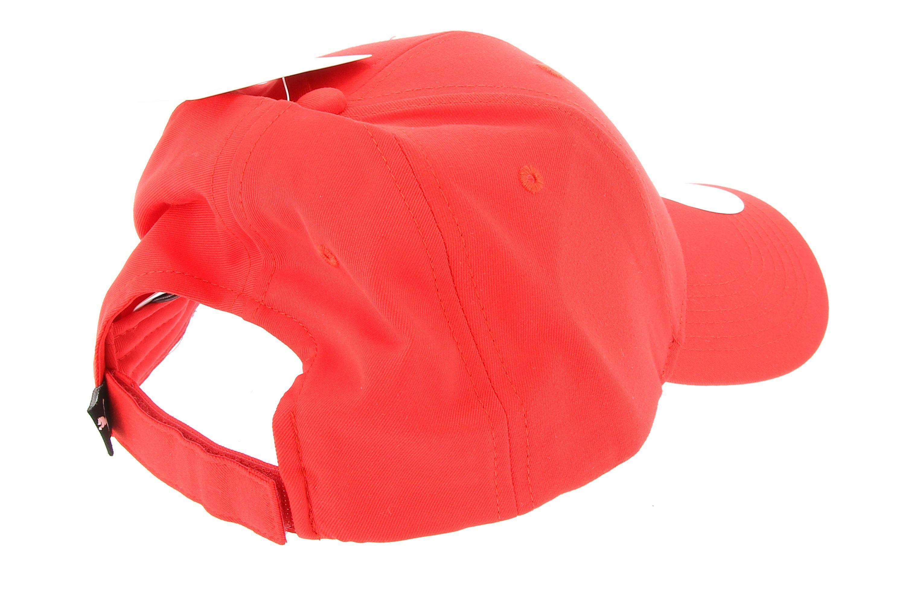 puma cappello puma 021269 020 metal cat cap. unisex adulto, colore rosso