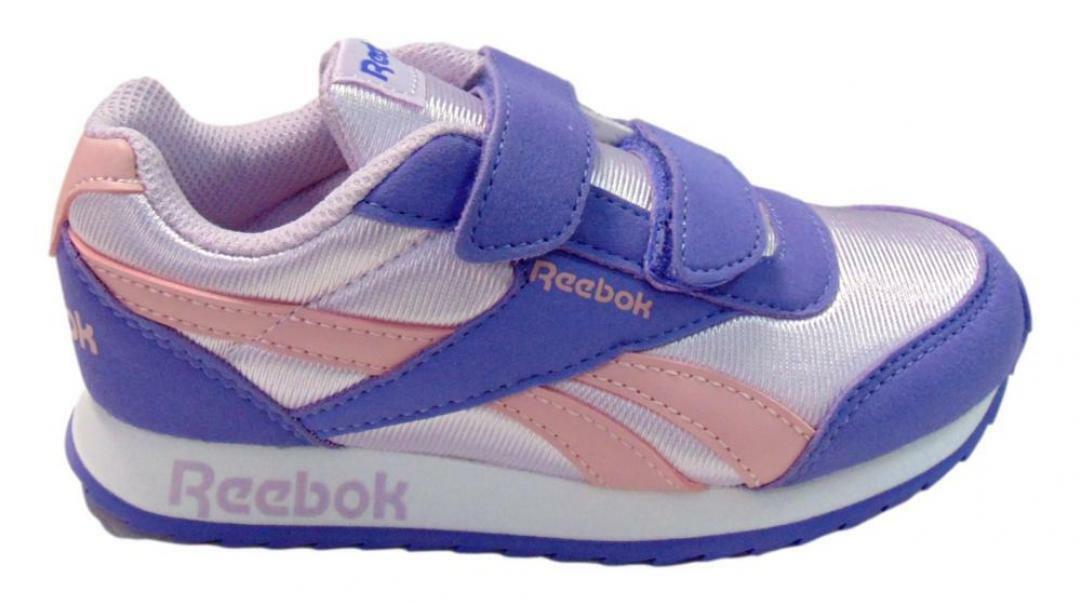 reebok reebok fz3494 royal cljog scarpa sportiva da bambina rosa