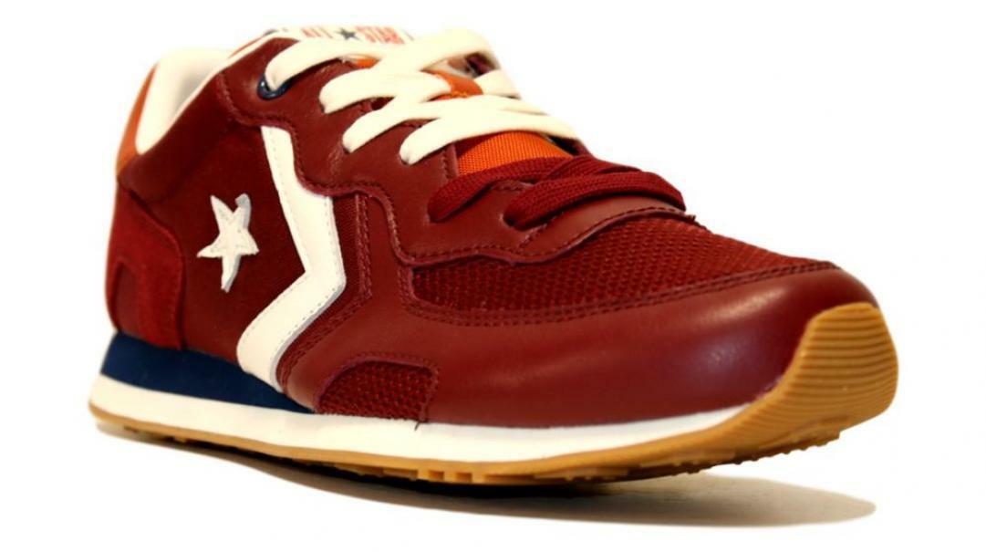 converse scarpa sportiva converse thunderbolt ox 167985c. da uomo, colore rosso