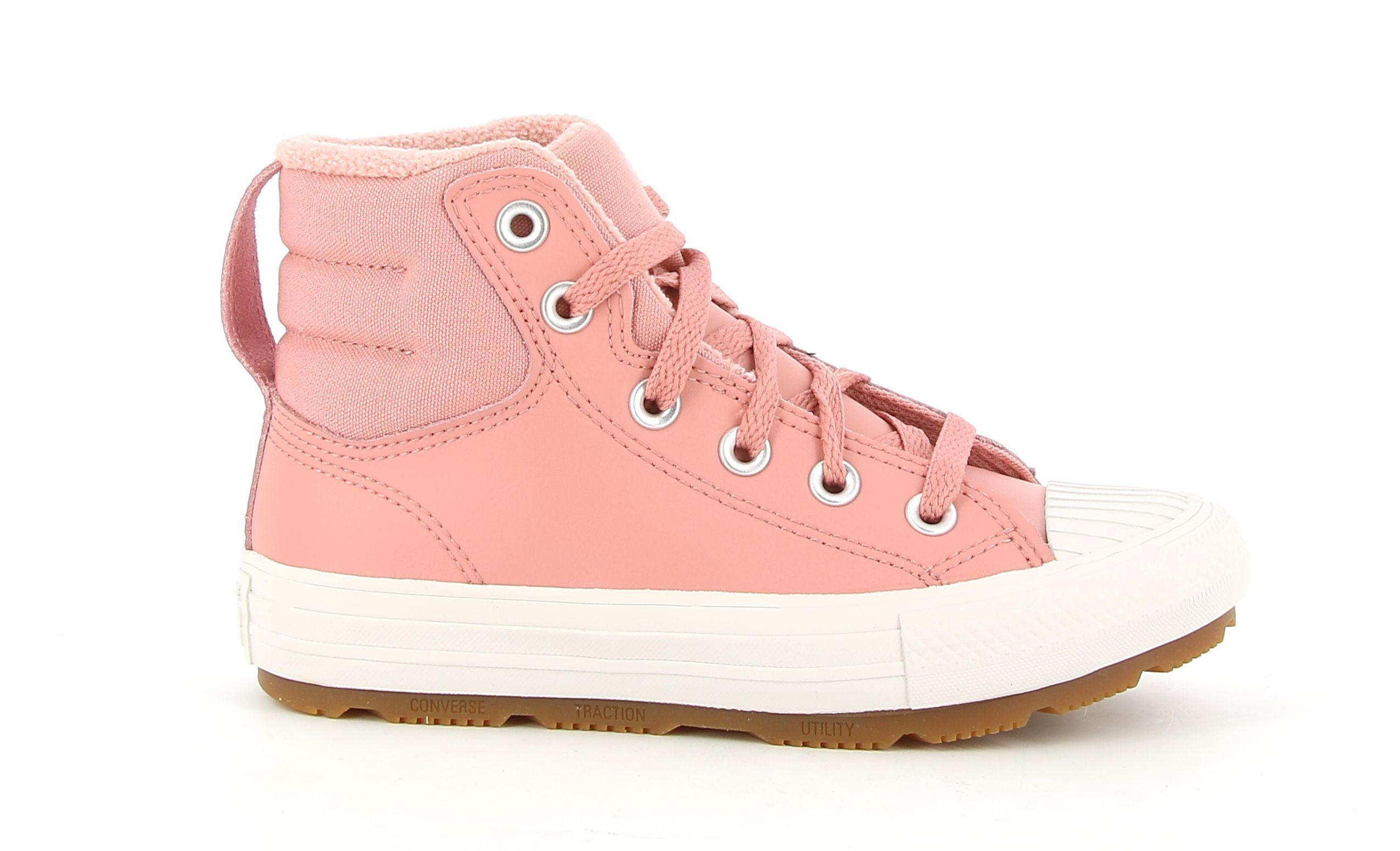 converse sneakers converse 371523c ctas berkshire boot hi. da bambina, colore rosa