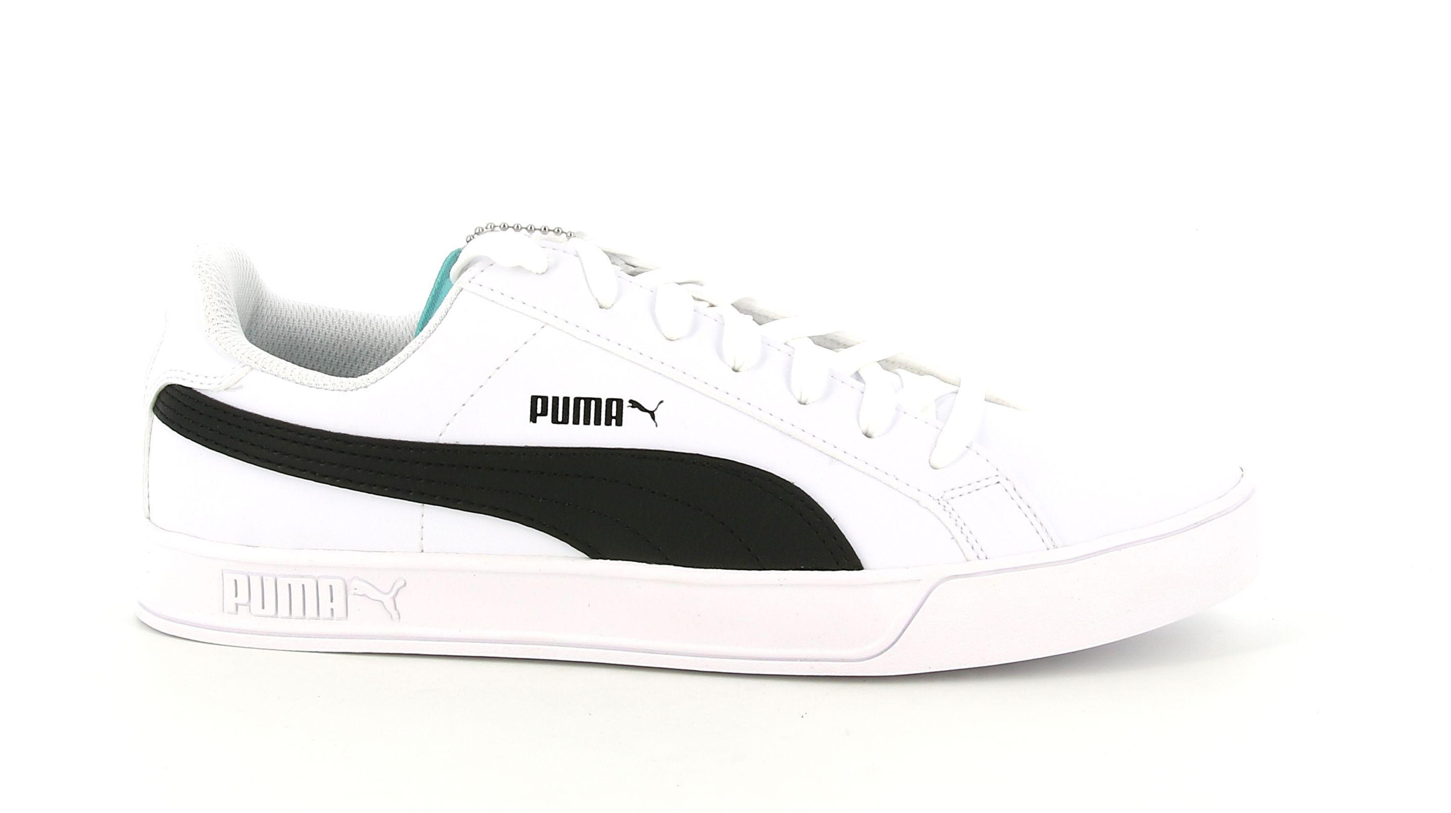 puma sneakers puma smash vulc 359622 05. da uomo, colore bianco/nero
