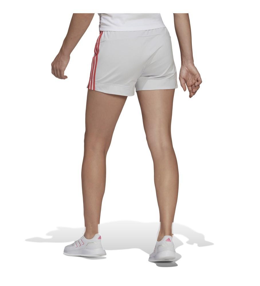 adidas shorts adidas he9360. da donna, colore bianco/rosso