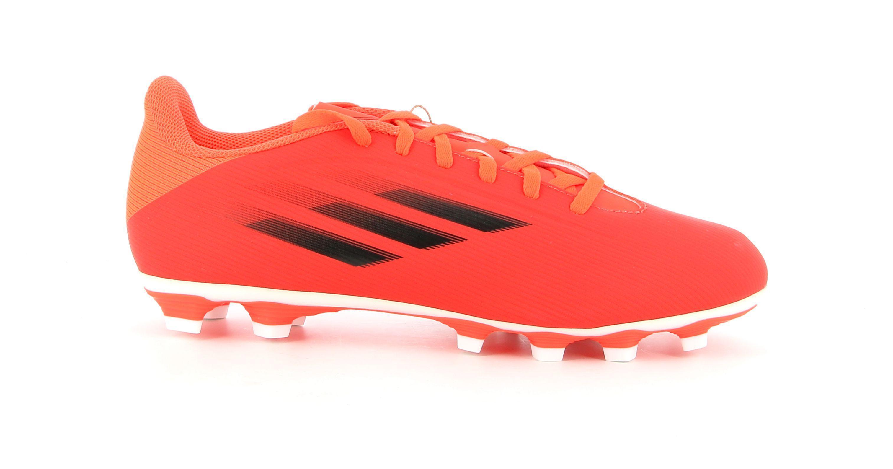 adidas scarpa da calcio adidas x speed flow 4 fxg  fy3293. da uomo, colore rosso