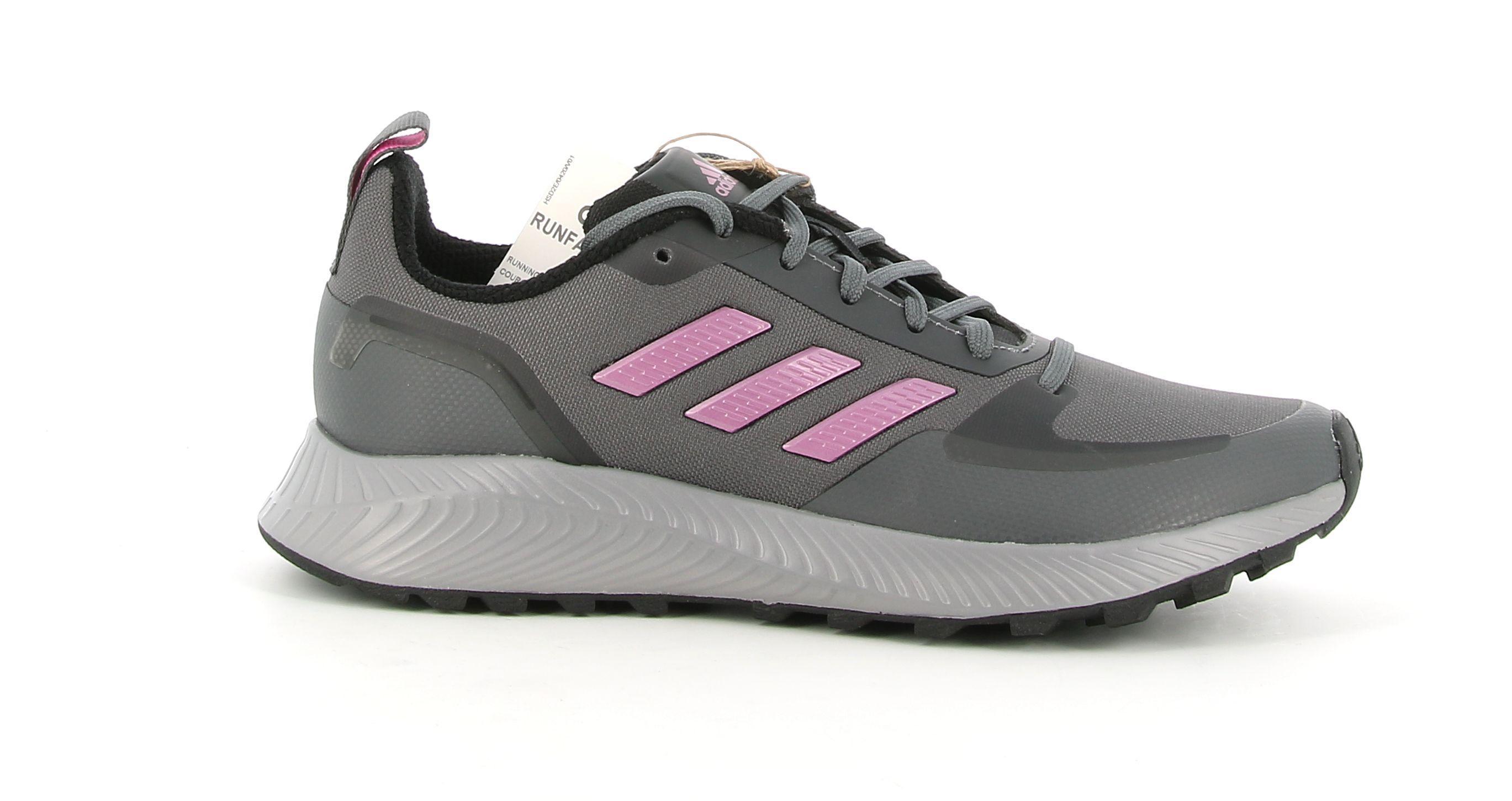 adidas scarpa sportiva adidas runfalcon 2.0 tr fz3584 . da donna, colore grigio