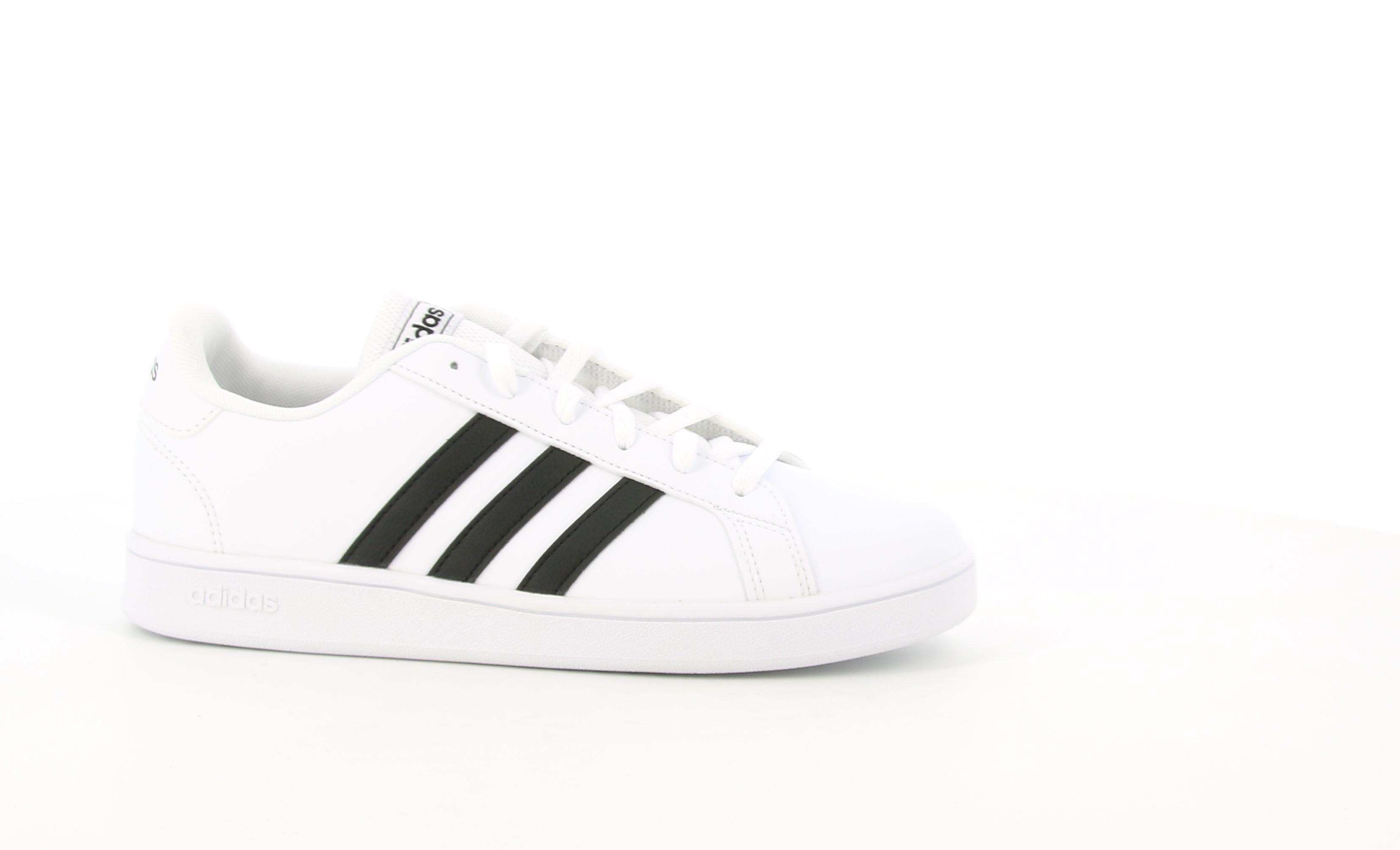 adidas sneakers adidas grand court k ef0103. unisex, colore bianco