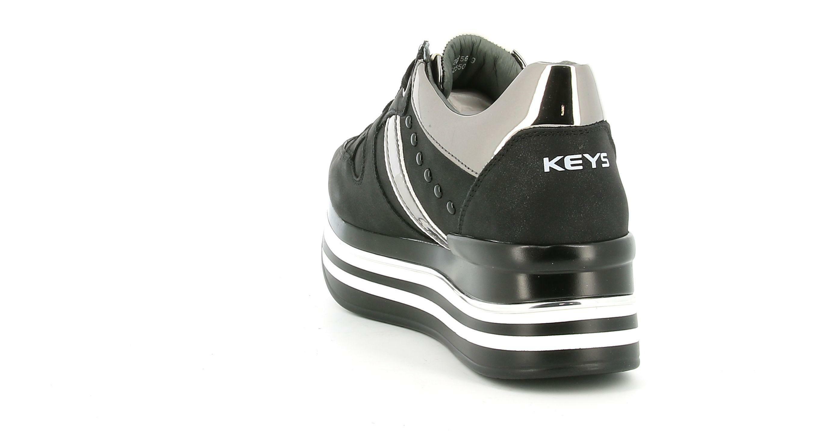 keys keys  k-2650 allacciato sportivo black