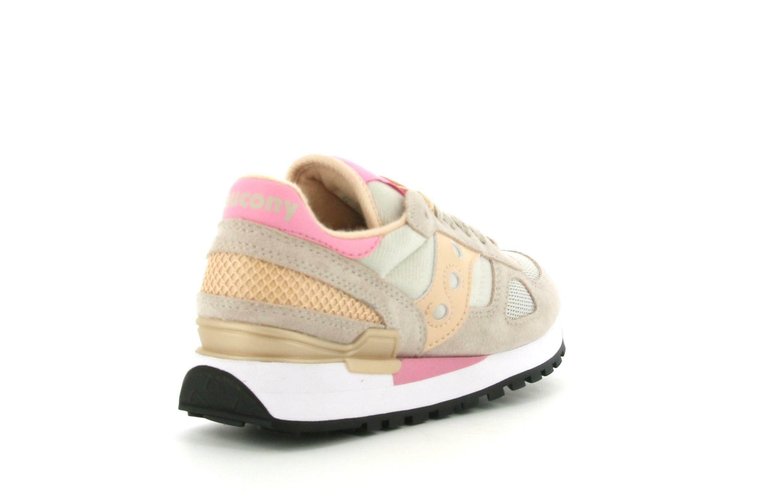 saucony saucony sneakers sportiva s1108-781 bassa da donna rosa