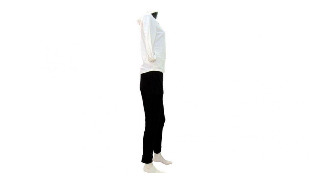 puma tuta sportiva puma 585961 002 classic hd.sweat suit tr. da donna, colore bianco