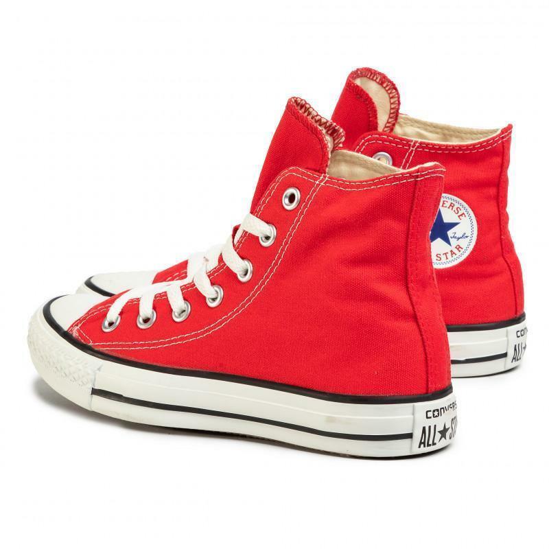 converse sneakers alta converse all star hi m9621c. unisex adulto, colore rosso