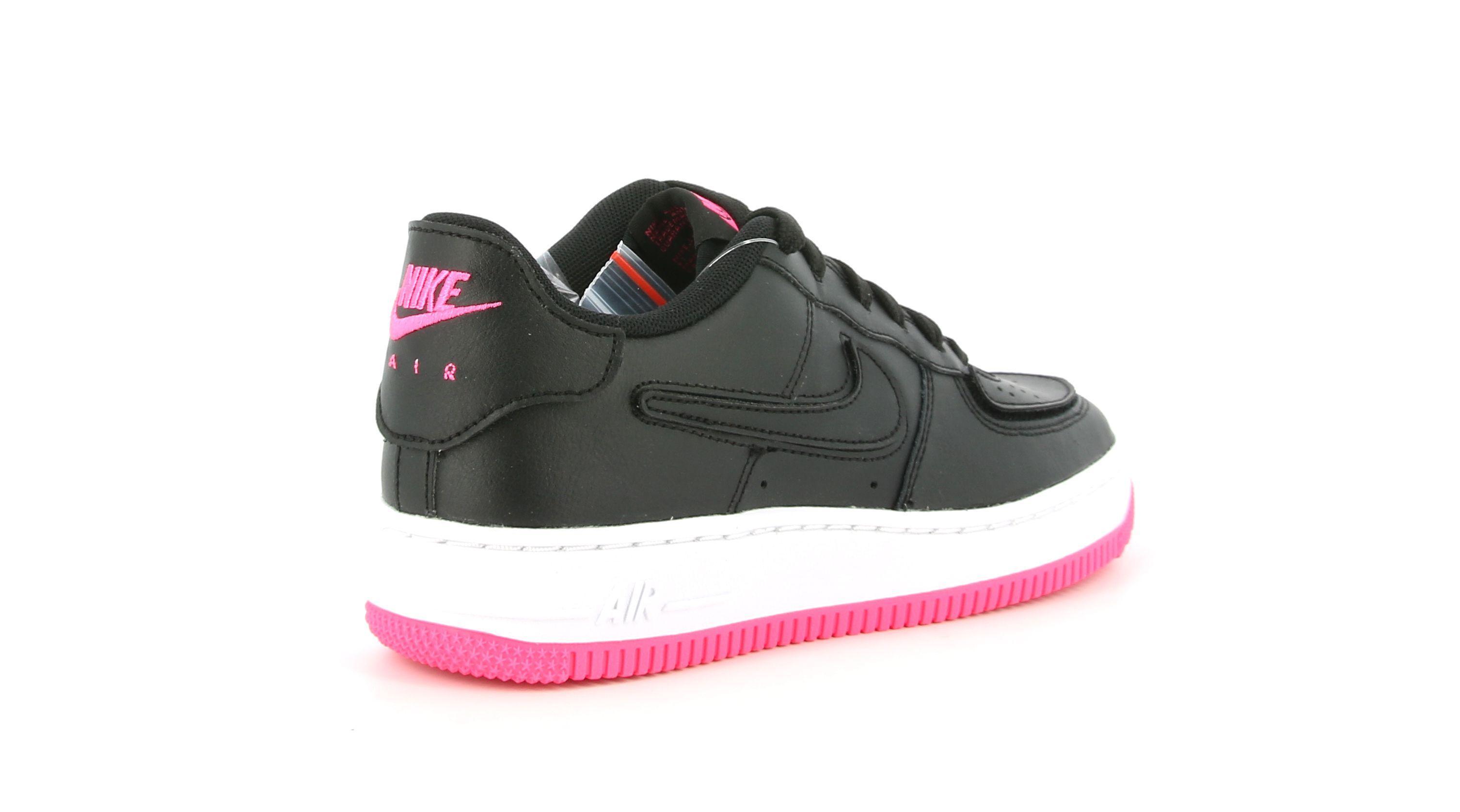 nike sneakers nike air force 1  db4545 005. da donna/ragazza. colore nero/rosa